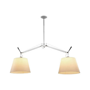 Artemide Tolomeo Basculante Sospensione 2 Bracci