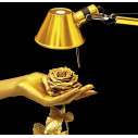 Artemide Tolomeo Micro Gold Lampada da tavolo ambientazione