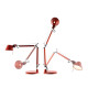 Artemide Tolomeo Micro Rosso anodizzato Lampada da tavolo