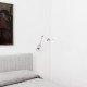 Artemide Tolomeo Mini Wall Bianco ambientazione