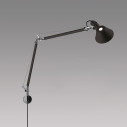 Artemide Tolomeo Mini Wall Nero ambientazione