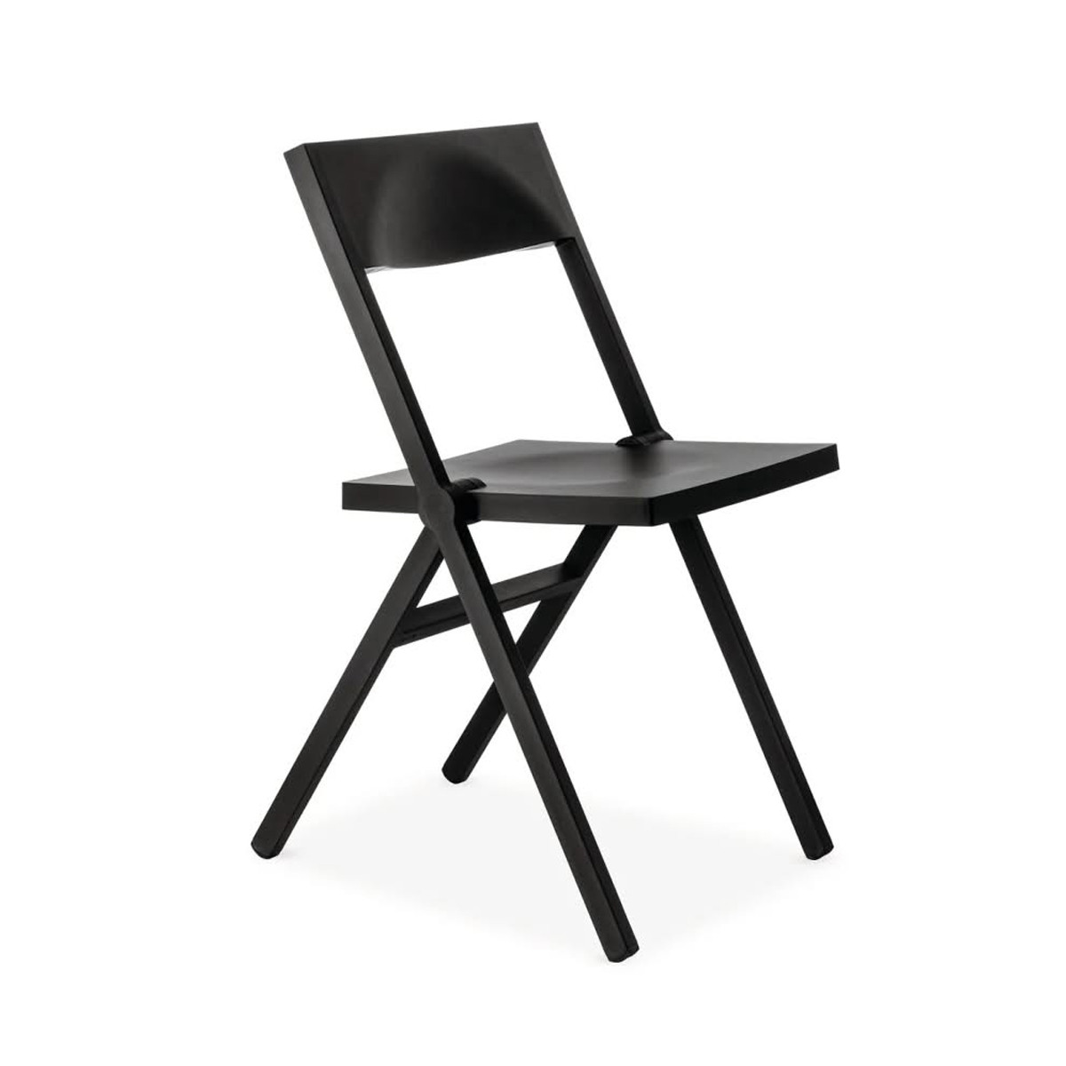 Alessi ASPN9001 Piana Sedia pieghevole Nero