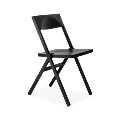 Alessi ASPN9001 Piana Sedia pieghevole Nero