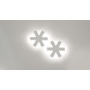 Asterisk 2516R lampada a parete 9010 novantadieci ambientazione