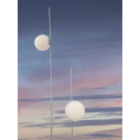 Atmosphere Lampada da terra H 350 con picchetto outdoor Karman ambientazione