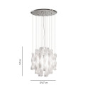 Aura Singola Lampada a sospensione Axolight dimensioni Ø 47 cm