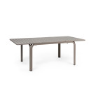 Tavolo Alloro 140 Extensible tortora Nardi vista