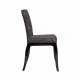 B.B. Chair Triangular Black Qeeboo vista