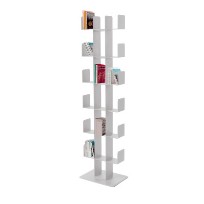 Libreria B.Blos grigio alluminio