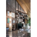 Bach Floor XL lampada da terra Gold Slamp ambientazione