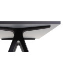 Baguette Tavolo 200x90 in alluminio verniciato e MDF Magis dettaglio