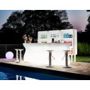 Bancone Bartolomeo luminoso ambientazione outdoor