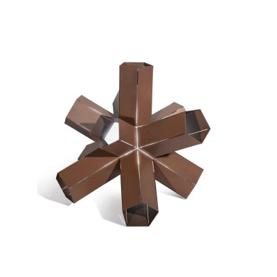 Bang Step Light Large lampada da esterno Corten