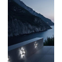 Bang Step Light-Applique Small lampada da esterno light Grey Slamp ambientazione