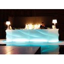Baraonda bancone lineare luminoso Myyour ambientazione LED RGBW