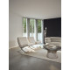 Knoll Mies Van Der Rohe Barcelona Poltrona Pelle Volo Bianco ambientazione