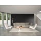 Knoll Mies Van Der Rohe Barcelona Poltrona Pelle Volo Bianco ambientazione