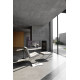 Knoll Mies Van Der Rohe Barcelona Poltrona Pelle Volo Bianco ambientazione