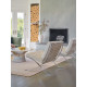 Knoll Mies Van Der Rohe Barcelona Poltrona Pelle Volo Bianco ambientazione