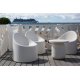 Bay poltroncina Serralunga Outdoor Design ambientazione