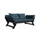 Bebop Divano Letto Black Karup Design Blu petrolio 
