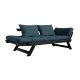 Bebop Divano Letto Black Karup Design Blu petrolio 
