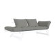 Bebop Divano Letto White Karup Design Grigio semi aperto