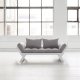 Bebop Divano Letto White Karup Design Grigio 