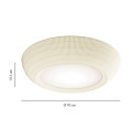Bell Lampada da soffitto Axolight dimensioni