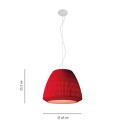 Bell Lampada a sospensione Axolight dimensioni