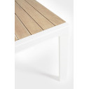Tavolo allungabile Belmar 220-340x100 bianco Bizzotto dettaglio