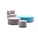 Belt Pouf monotessuto Ø135 Varaschin vista