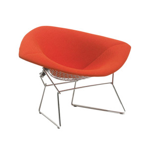 Knoll Bertoia Large Diamond Poltrona rivestita