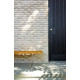 Knoll Bertoia Panca Listoni Teak Outdoor ambientazione