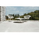 Knoll Bertoia Diamond Poltroncina verniciata Outdoor ambientazione