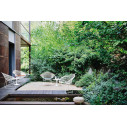 Knoll Bertoia Diamond Poltroncina verniciata Outdoor ambientazione