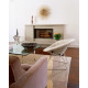 Knoll Bertoia Diamond Poltroncina rivestita ambientazione