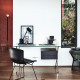 Knoll Bertoia Sedia in Cuoio ambientazione