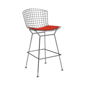 Knoll Bertoia Sgabello Counter con cuscino