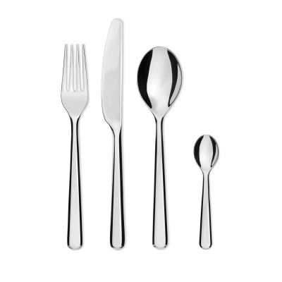 Alessi BG02S24 Amici Servizio di posate in acciaio inox