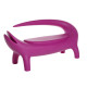 Big Kroko divanetto lounge Slide fucsia