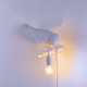 Bird Lamp Looking Right White Indoor 14731 Seletti dettaglio