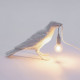 Bird Lamp Waiting White Indoor 14732 Seletti dettaglio