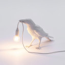 Bird Lamp Waiting White Indoor 14732 Seletti dettaglio