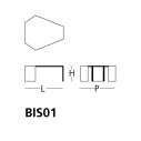 Bisel Tavolino 100x91x40 Glas dimensioni