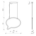 Bla Bla Lamp Mogg dimensioni Small