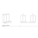 Block Madia Mogg dimensioni