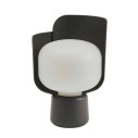 FontanaArte Blom lampada da tavolo vista grigio scuro