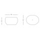Blos Low Table Slide dimensioni