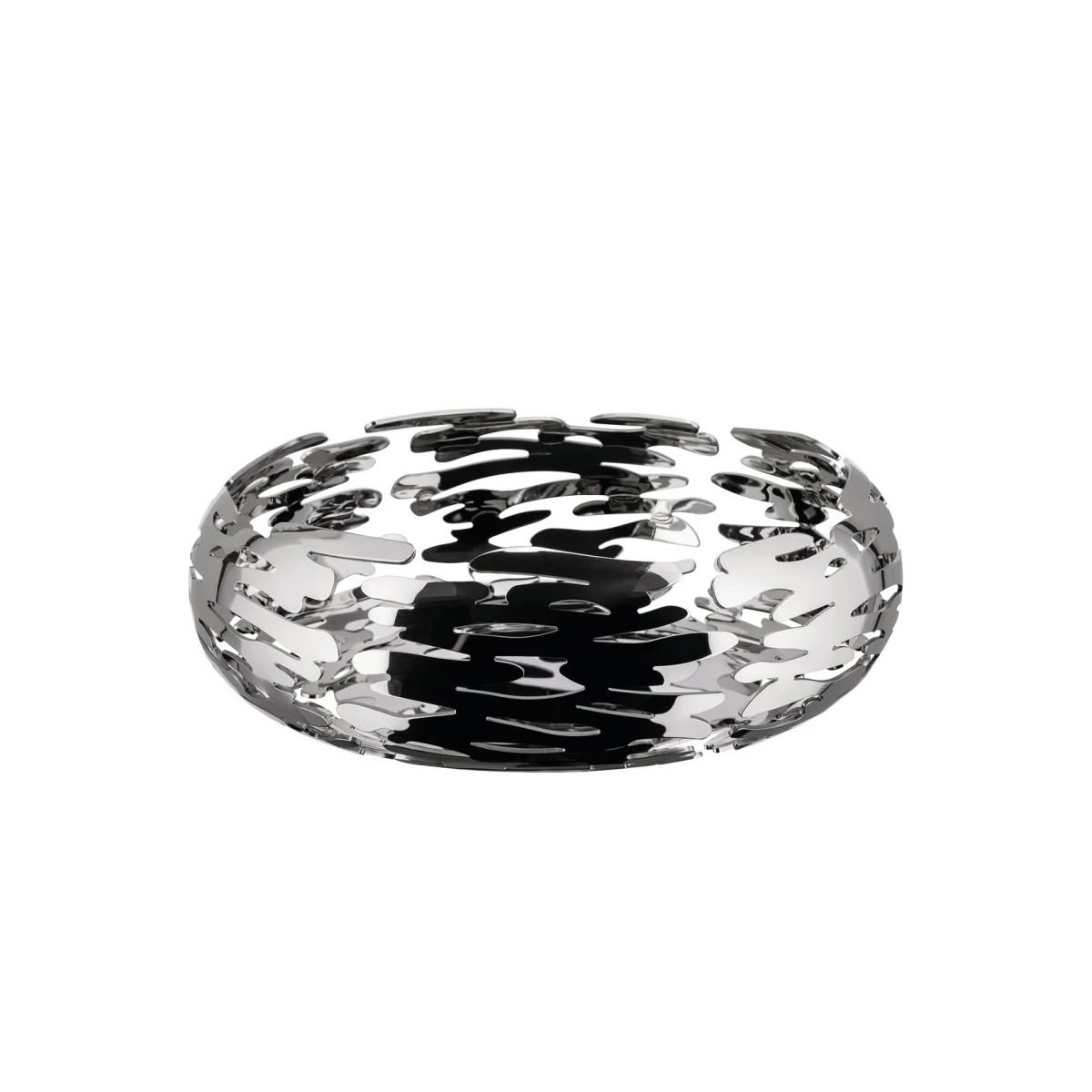 Alessi BM02 Barknest Cestino rotondo in acciaio Inox